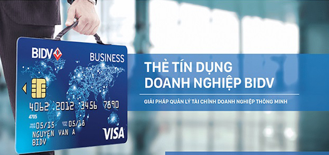 Thẻ tín dụng BIDV Visa Business