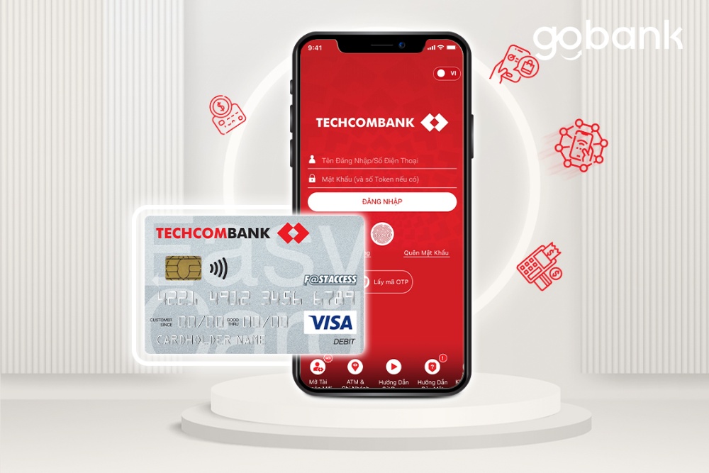 Cách đổi thẻ từ sang thẻ chip Techcombank mới nhất